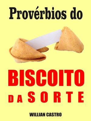 cover image of Provérbios do biscoito da sorte